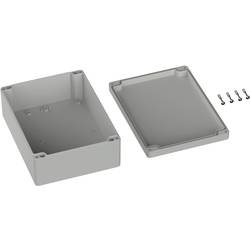TRU COMPONENTS TC-9065488 Venkovní kryt 200 x 150 x 75 polykarbonát šedobílá (RAL 7035) 1 ks