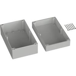 TRU COMPONENTS TC-9065552 Venkovní kryt 250 x 160 x 119 polykarbonát šedobílá (RAL 7035) 1 ks