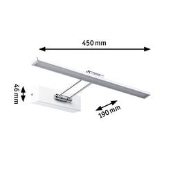 Paulmann Beam Fifty 99892 LED osvětlení obrázků 7 W teplá bílá bílá