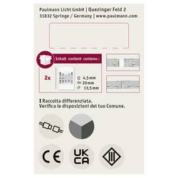Paulmann 70618 sada spojek plast (d x š x v) 2 x 1.35 x 0.45 cm 2 ks