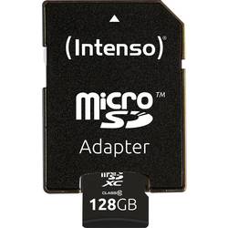 Intenso Intenso - Flash-Speicherkarte (microSDXC-an-SD-Adapter inbegriffen) paměťová karta microSDXC 128 GB Class 10 vč. SD adaptéru