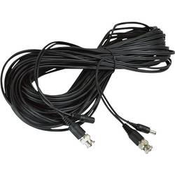 ABUS TVAC40130 napájecí, video prodlužovací kabel [1x BNC zástrčka - 1x BNC zástrčka] 30 m černá