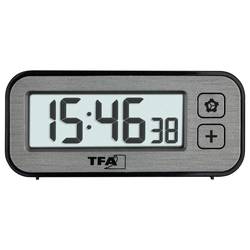 TFA Dostmann 60.2039.10 Quartz budík šedá časů buzení 1