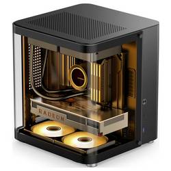 Jonsbo TK-1 2.0 Tempered Glass micro tower PC skříň černá