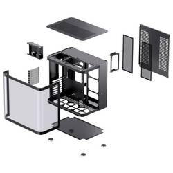 Jonsbo TK-2 2.0 Tempered Glass midi tower PC skříň černá