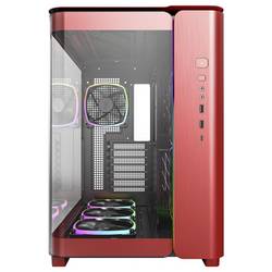 MONTECH KING 95 PRO Tempered Glass ARGB midi tower PC skříň červená