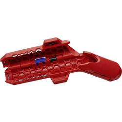 Knipex 16 95 01 SB ErgoStrip odizolovací nástroj Vhodné pro odizolovací kleště Kulaté kabely , Kabel do vlhkých prostorů , datový kabel , koaxiální kabel 4.8