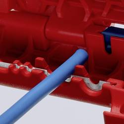 Knipex 16 95 01 SB ErgoStrip odizolovací nástroj Vhodné pro odizolovací kleště Kulaté kabely , Kabel do vlhkých prostorů , datový kabel , koaxiální kabel 4.8