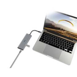 Akasa USB-C® dokovací stanice USB Type-C 14-In-1 Dock Vhodné pro značky (dokovací stanice pro notebook): univerzální integrovaná čtečka karet, napájení USB-C®