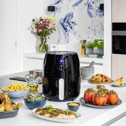 Princess Digital Aerofryer XXL horkovzdušná fritéza 4.5 l 1 500 W s displejem černá