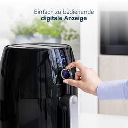 Princess Digital Aerofryer XXL horkovzdušná fritéza 4.5 l 1 500 W s displejem černá