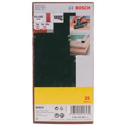 Bosch Accessories 2607019495 sada brusného papíru na suchý zip, s otvory Zrnitost 60, 80, 120 (d x š) 185 mm x 93 mm 1 sada
