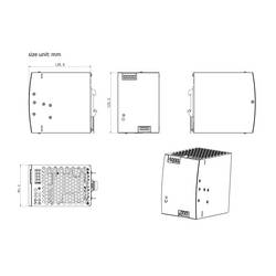 TRU COMPONENTS TC-13808000 síťový zdroj na DIN lištu 24 V/DC 20 A 480 W Počet výstupů:1 x Obsah 1 ks