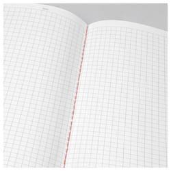 Sigel LS300 Poznámkový blok Linescape Softcover 2 ks DIN A5 čtverečkovaný světle šedá, neonově oranžová Počet listů: 34 listů