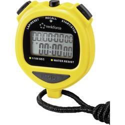Renkforce RF-SW-120 digitální stopky žlutá