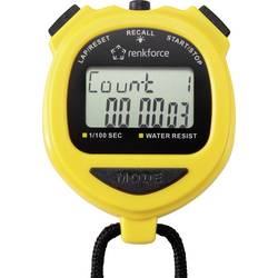 Renkforce RF-SW-120 digitální stopky žlutá