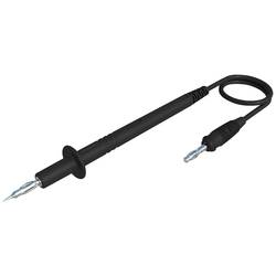 Hirschmann Test & Measurement PL 3 měřicí kabel 4 mm zástrčka lamelová zástrčka 4 mm 1.00 m černá 1 ks