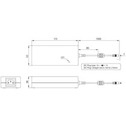 Bicker Elektronik BET-0624 napájecí adaptér, stálé napětí 24 V/DC 2.7 A 60 W
