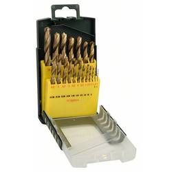 Bosch Accessories 2607017152 Promoline HSS sada spirálových vrtáku do kovu 19dílná Celková délka 164 mm TiN DIN 338 válcová stopka 1 ks