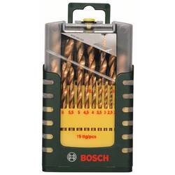 Bosch Accessories 2607017152 Promoline HSS sada spirálových vrtáku do kovu 19dílná Celková délka 164 mm TiN DIN 338 válcová stopka 1 ks