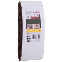 Bosch Accessories 2607017156 sada brusného pásu Zrnitost 60, 80, 100 (d x š) 457 mm x 75 mm 1 sada