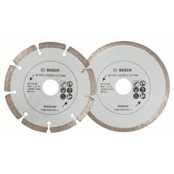 Bosch Accessories 2607019484 2607019484 diamantový řezný kotouč Průměr 125 mm Ø otvoru 22.23 mm obklady 2 ks