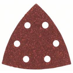 Bosch Accessories 25-teiliges Schleifblatt-Set für Deltaschleifer, Körnung 40 2607019487 brusný list na suchý zip, s otvory Zrnitost 40 Rozměr přes roh 93 mm