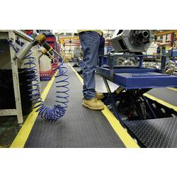COBA Europe SD010708C Deckplate rohož na pracoviště (š x v) 1.2 m x 15 mm (metrové zboží) černá, žlutá