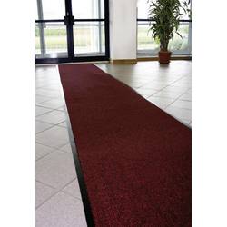 COBA Europe VP010308C Schmutzfangmatte Vyna-Plush černá/červená (metrové zboží) 1 m
