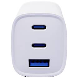 Verico Mojo 65W GaN 3 USB nabíječka, 1x USB A , 2x USB-C®, 65 W, Dodávka energie, bílá