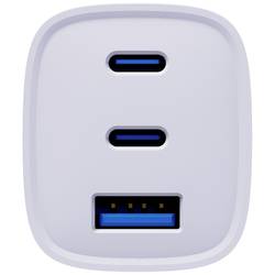 Verico Mojo 65W GaN 3 USB nabíječka, 1x USB A , 2x USB-C®, 65 W, Dodávka energie, bílá