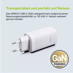Verico Mojo 65W GaN 3 USB nabíječka, 1x USB A , 2x USB-C®, 65 W, Dodávka energie, bílá