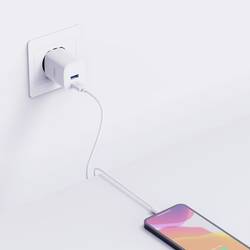 Verico Mojo 30W GaN 2 USB nabíječka, 1x USB A , 1x USB-C®, 30 W, bílá