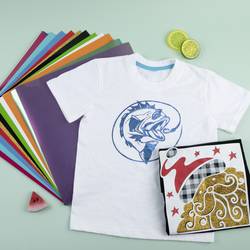 Loklik Heat Transfer Vinyl Material Bundle Tvořicí sada