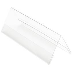 Deflecto 48701 štítek se jménem na stůl Classic Image® (d x š x v) 80 x 210 x 70 mm 12 ks