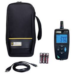 Chauvin Arnoux C.A 1246 vlhkoměr vzduchu (hygrometr), 3.0 % rF-98.0 % rF, datalogger a bezdrátové USB rozhraní , Funkce dataloggeru , detektor bodu tání/plísně