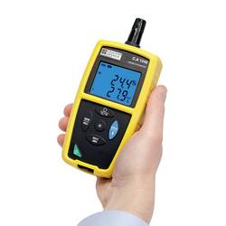 Chauvin Arnoux C.A 1246 vlhkoměr vzduchu (hygrometr), 3.0 % rF-98.0 % rF, datalogger a bezdrátové USB rozhraní , Funkce dataloggeru , detektor bodu tání/plísně