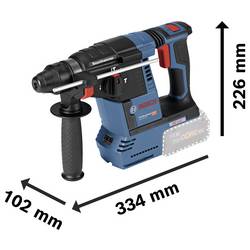 Bosch Professional GBH 18V-26 SDS plus-aku vrtací kladivo 18 V Li-Ion kufřík, bez akumulátoru, bez nabíječky