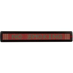 Eurolite ESN 7x80 informační LED panel s pohyblivým textem s dálkovým ovládáním RGB (š x v x h) 647 x 35 x 97 mm