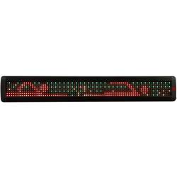 Eurolite ESN 7x80 informační LED panel s pohyblivým textem s dálkovým ovládáním RGB (š x v x h) 647 x 35 x 97 mm
