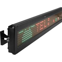 Eurolite ESN 7x80 informační LED panel s pohyblivým textem s dálkovým ovládáním RGB (š x v x h) 647 x 35 x 97 mm