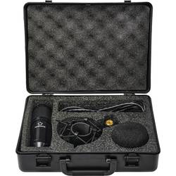 na stojanu USB mikrofon Renkforce RF-MIC-510 Druh přenosu:USB vč. kufříku, vč. pavouka, vč. ochrany proti větru, vč. kabelu, vč. pouzdra na mikrofon