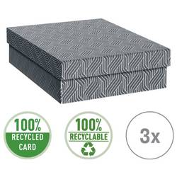 Leitz úložný box VON šedá 7 l (š x v x h) 265 x 205 x 365 mm 3 ks