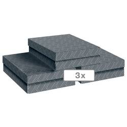 Leitz úložný box VON šedá 7 l (š x v x h) 265 x 205 x 365 mm 3 ks