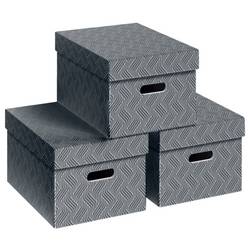 Leitz úložný box VON šedá 15 l (š x v x h) 265 x 205 x 365 mm 3 ks
