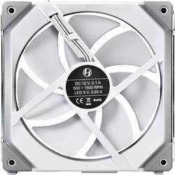 Lian Li UF-SL140-2W PC větrák s krytem bílá (š x v x h) 140 x 140 x 25 mm včetně LED osvětlení