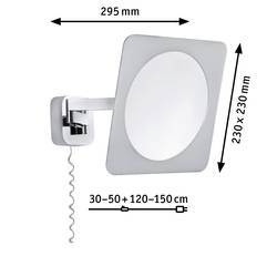 Paulmann Bela 70468 LED osvětlení zrcadla 5.7 W teplá bílá chrom