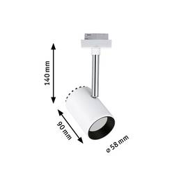 Paulmann Shine svítidla do lištových systémů (230 V) URail pevně vestavěné LED 5 W LED bílá