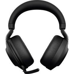 Jabra Evolve2 85 MS Headset uzavřená (Over Ear) Bluetooth®, kabelová stereo černá Redukce šumu mikrofonu regulace hlasitosti, Indikátor nabití, Vypnutí zvuku