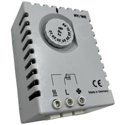 RO/SE LM-Heizungen Hygrostat do skříňového rozvaděče HY/WE 230 V/AC 1 přepínací kontakt (d x š x v) 95 x 68 x 45 mm 1 ks